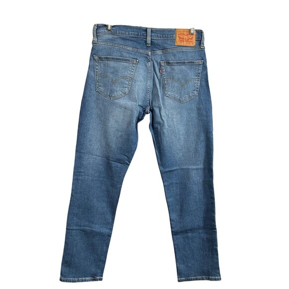 Levis 511 Mens Slim Fit Jeans W34 L30 Stretch Denim Blue 36j - Picture 2 of 8